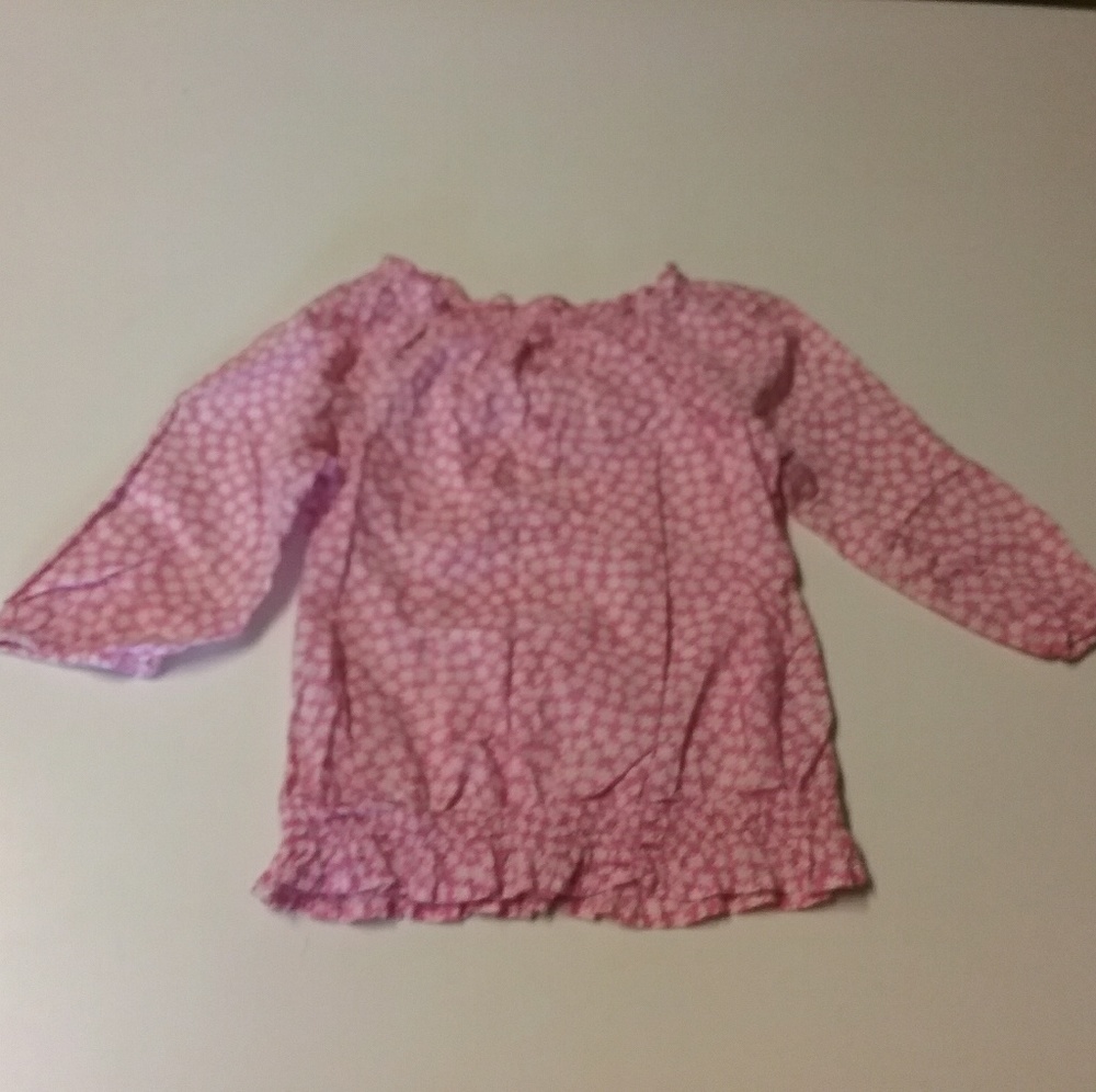Pink with flowers...Sz 7/8
